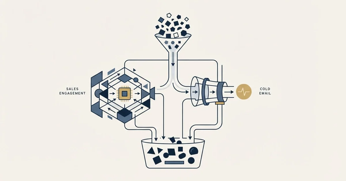 Editorial illustration for Salesforge vs Vocus.io