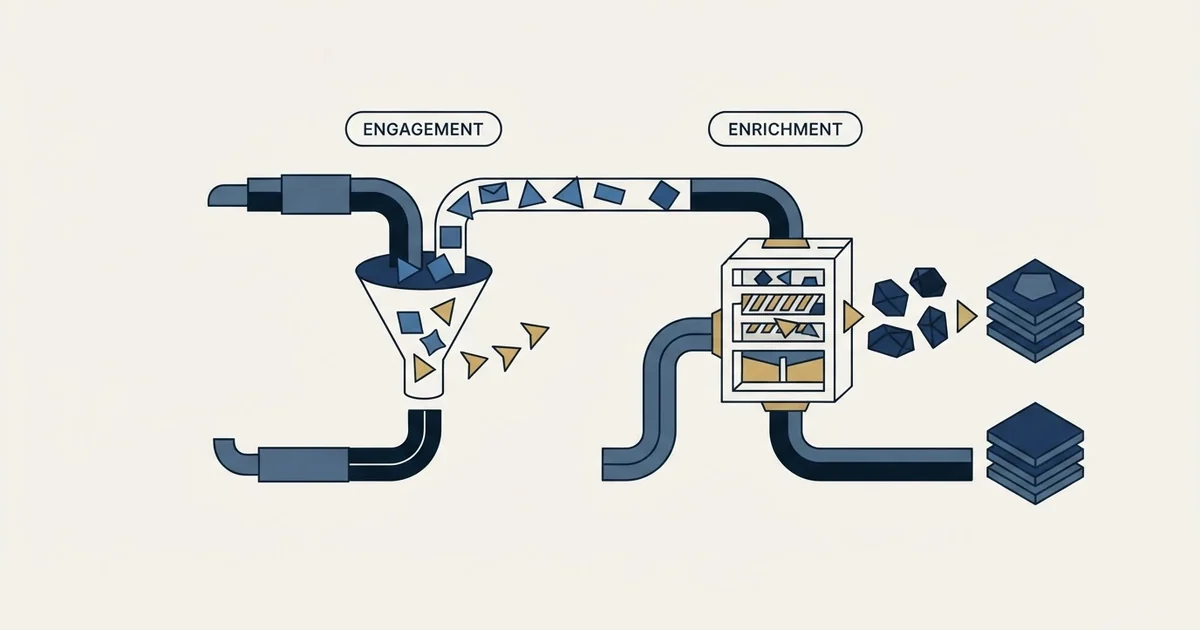 Editorial illustration for Salesgear vs TheirStack