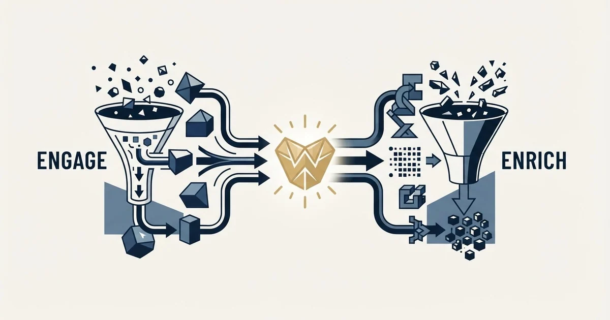 Editorial illustration for Salesgear vs Wiza
