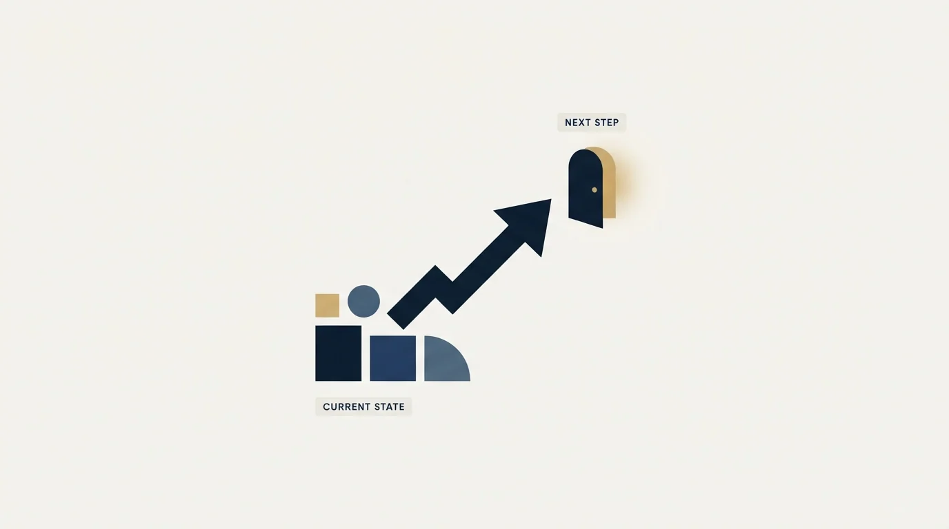 Section illustration: The house position on what happens next