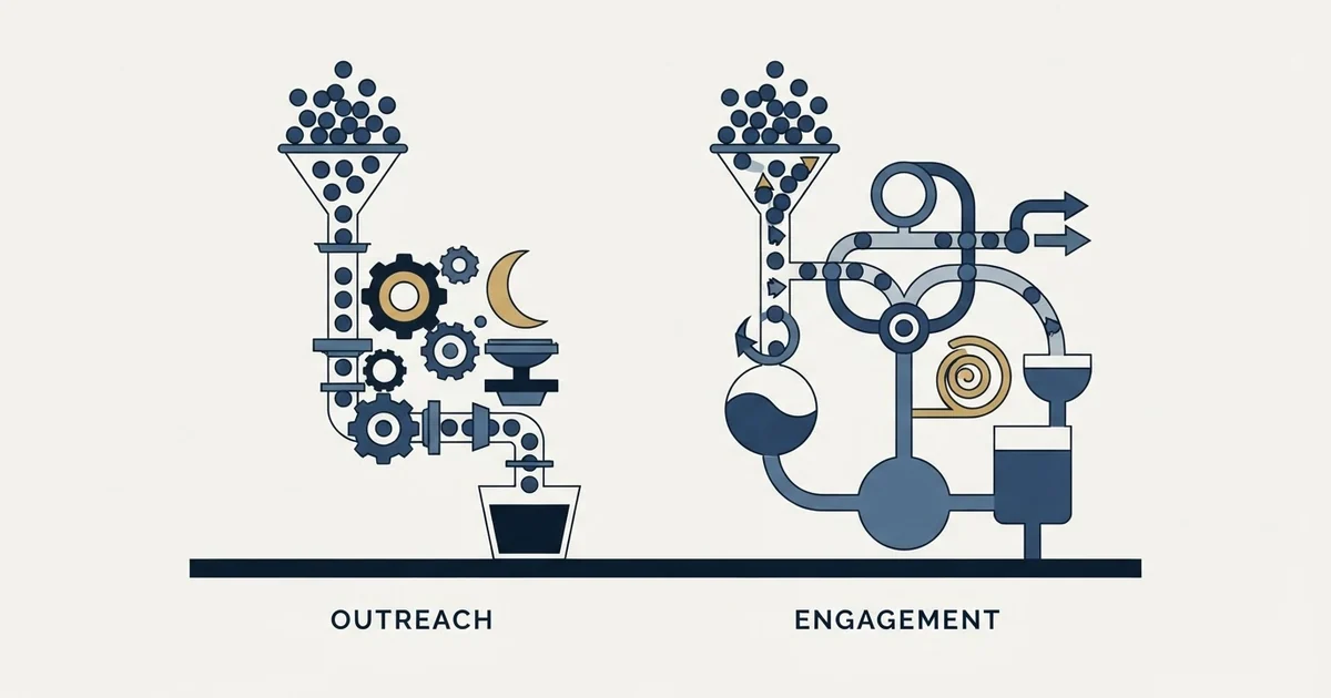 Editorial illustration for Saleshandy vs Skylead