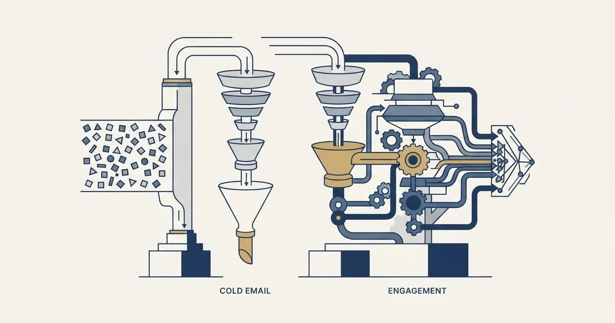 Editorial illustration for Saleshandy vs Unify