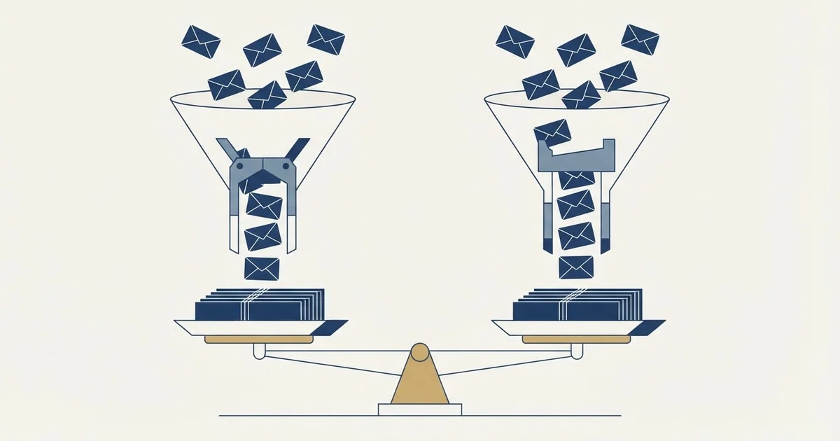 Editorial illustration for Saleshandy vs Yet Another Mail Merge