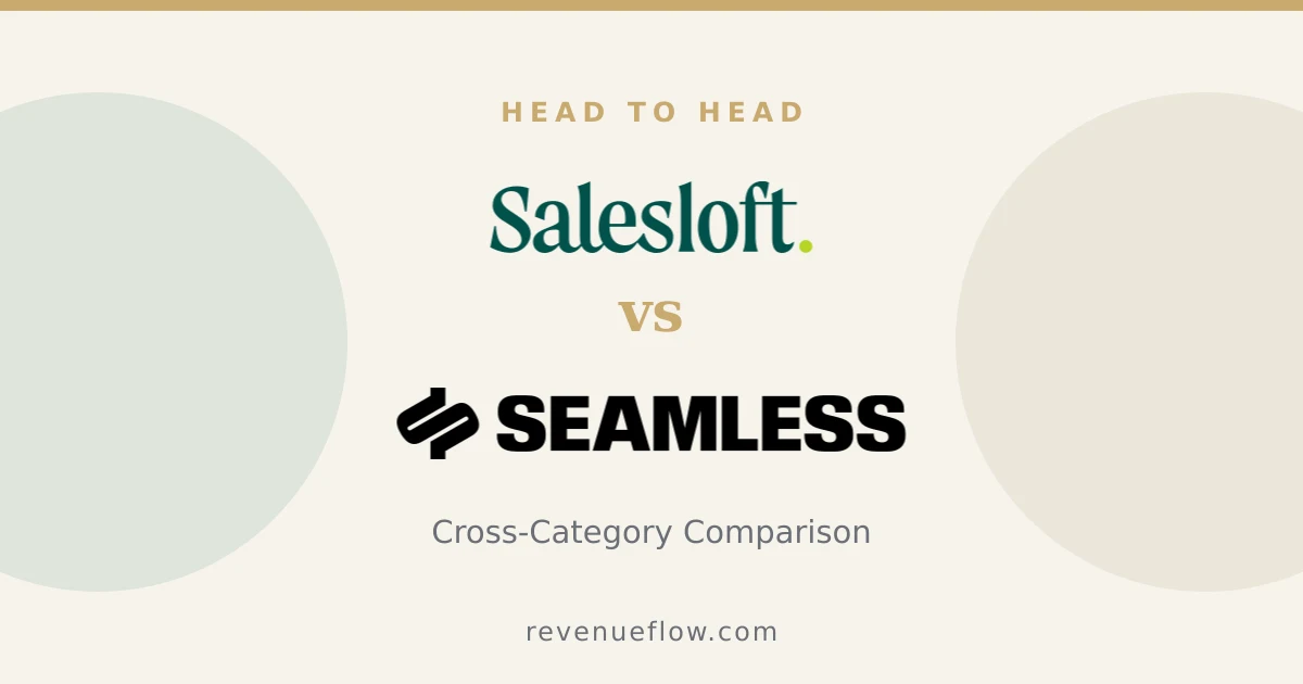 Branded cover: Salesloft vs Seamless.AI: Cross-Category Comparison