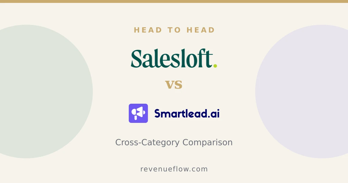 Branded cover: Salesloft vs Smartlead: Cross-Category Comparison