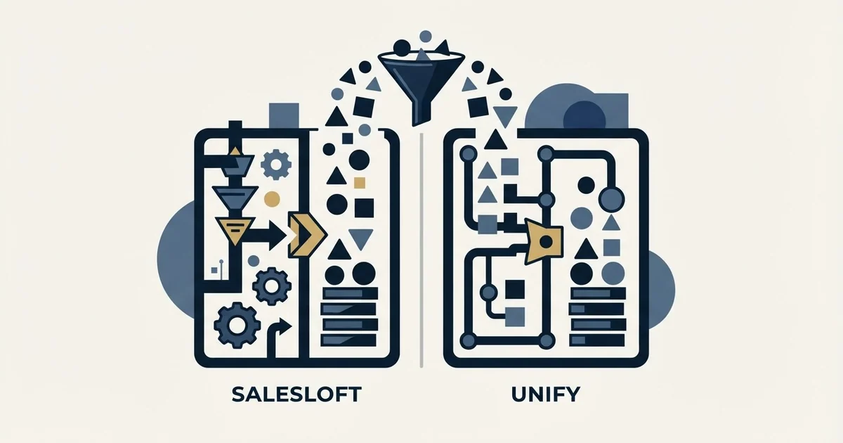 Editorial illustration for Salesloft vs Unify