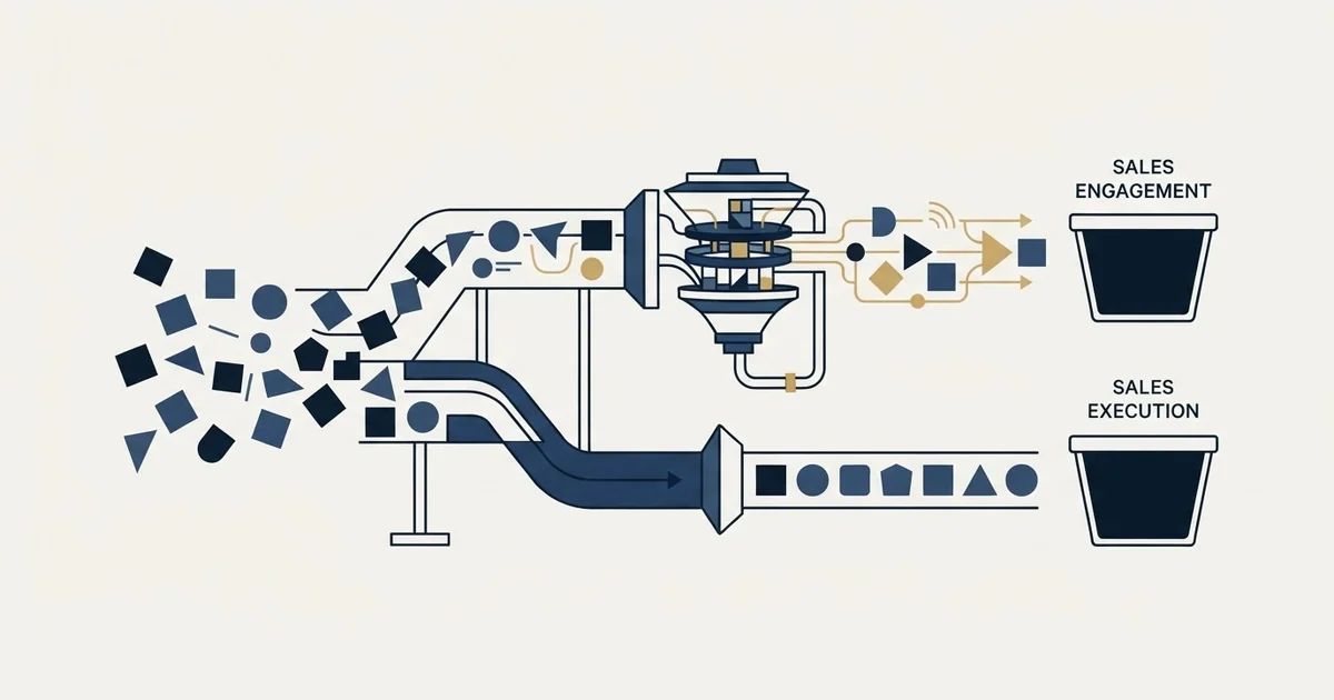 Editorial illustration for Salesloft vs Vanillasoft