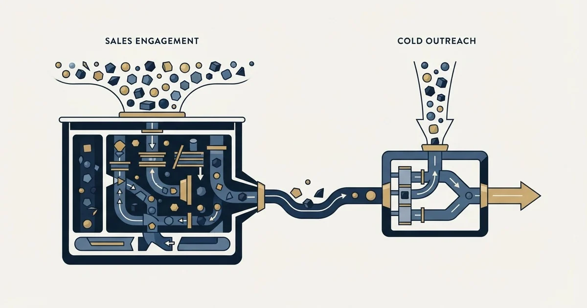 Editorial illustration for Salesloft vs Vocus.io