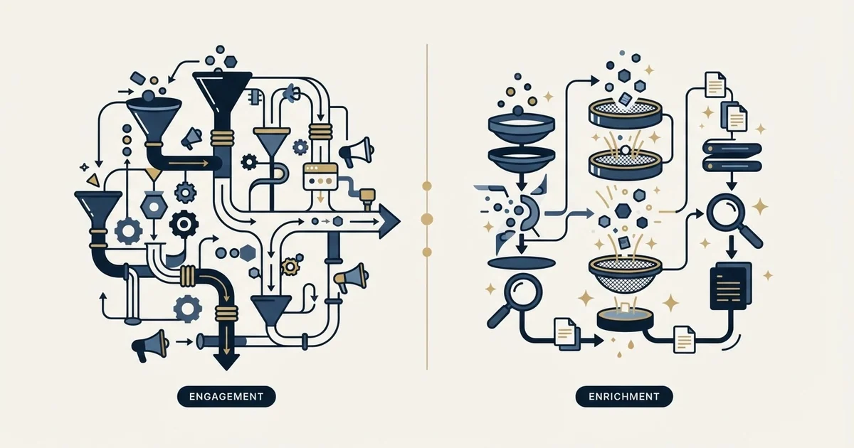 Editorial illustration for Salesloft vs Wiza