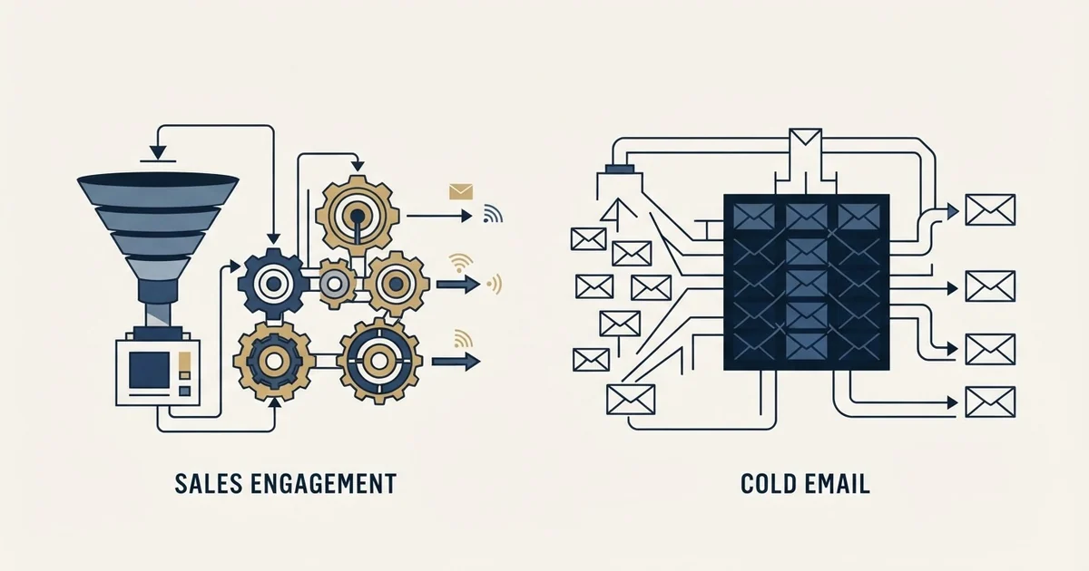 Editorial illustration for SalesRobot vs Vocus.io