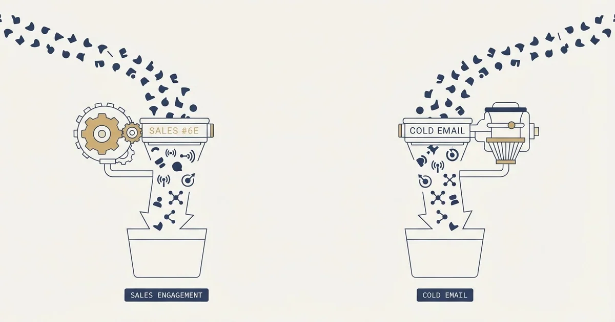 Editorial illustration for SalesRobot vs Yesware