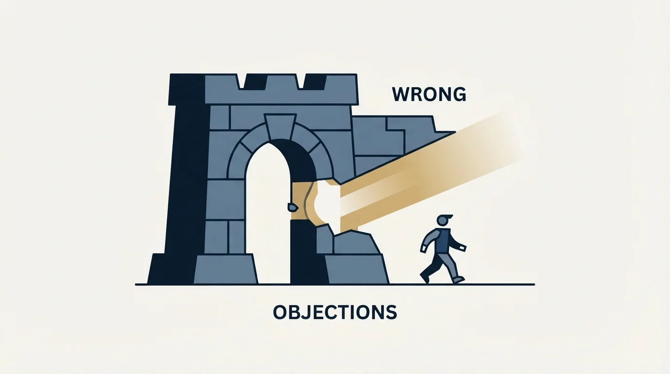 Section illustration: Common Objections (And Why They're Wrong)