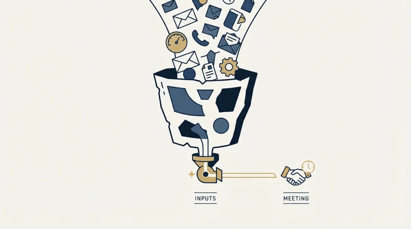 Section illustration: Judge the trial on inputs, not only on meetings