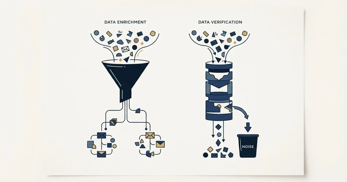 Editorial illustration for Seamless.AI vs Verifalia