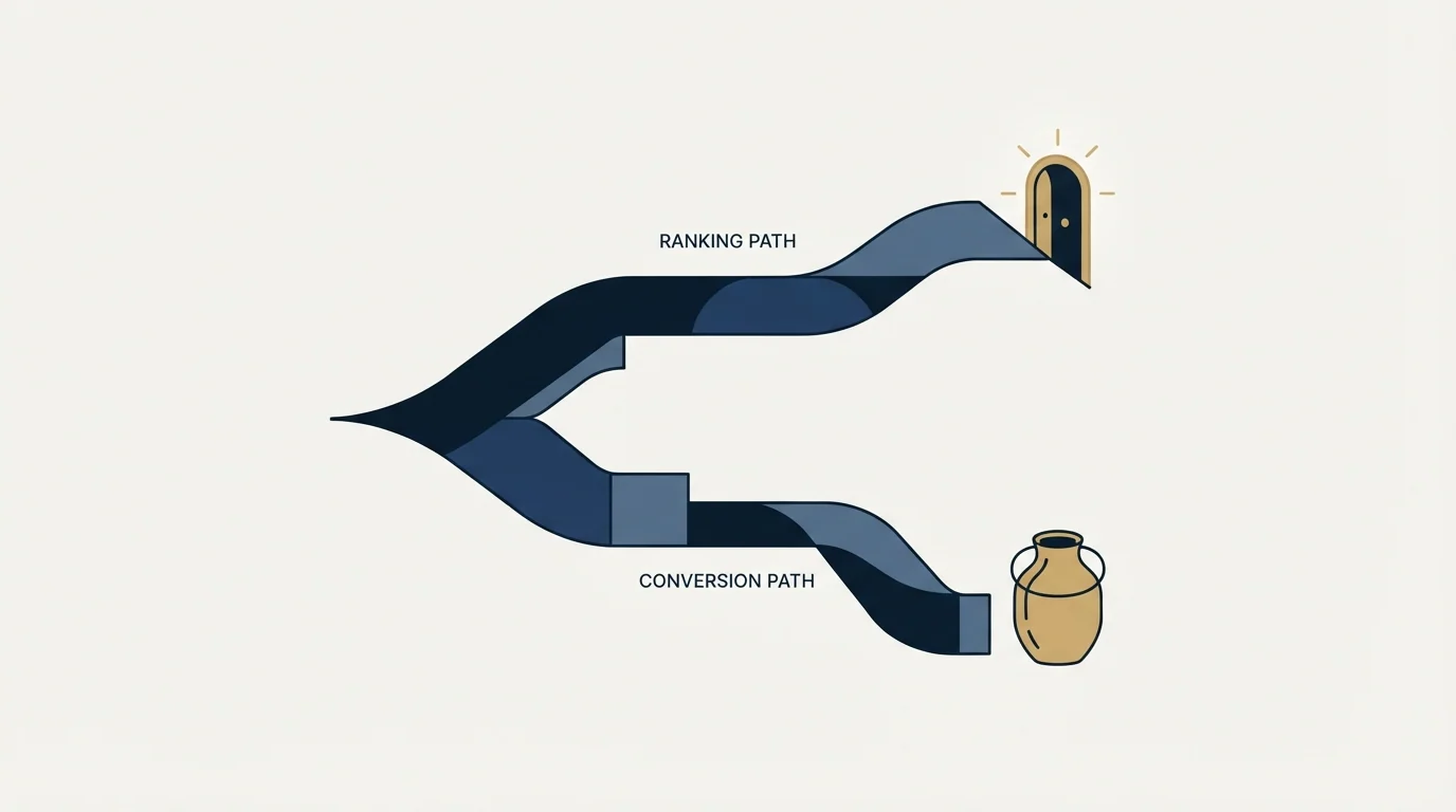 Section illustration: The architecture that works instead