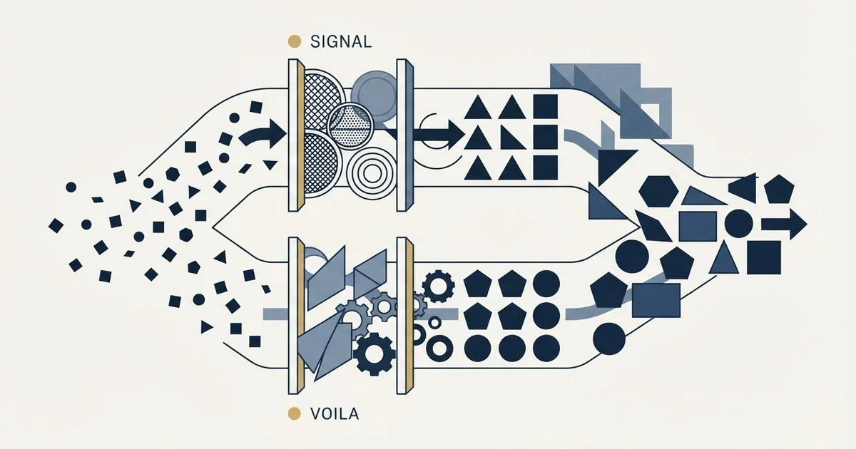 Editorial illustration for SignalHire vs VoilaNorbert