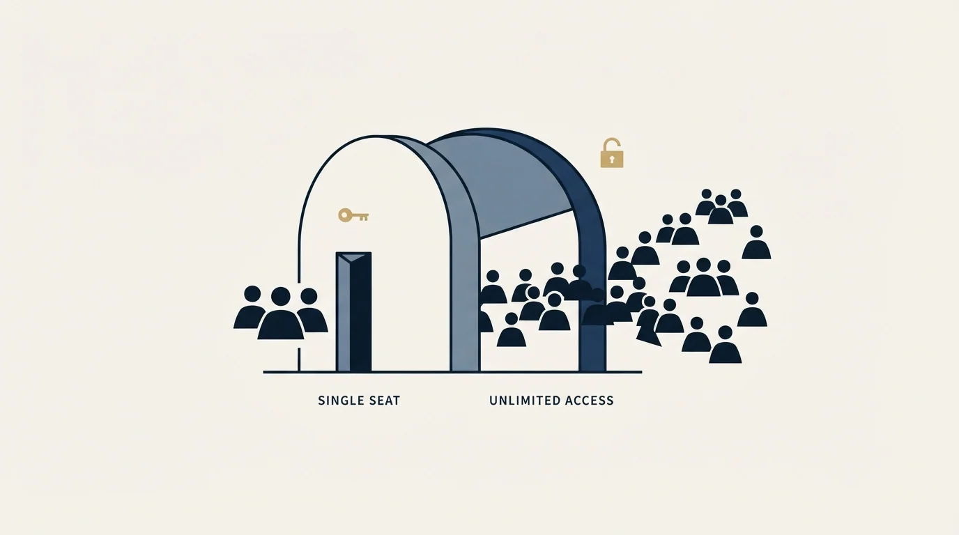 Section illustration: The unlimited-seat tier and what it implies