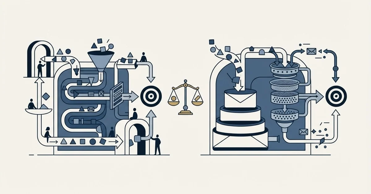 Editorial illustration for Skylead vs Snov.io