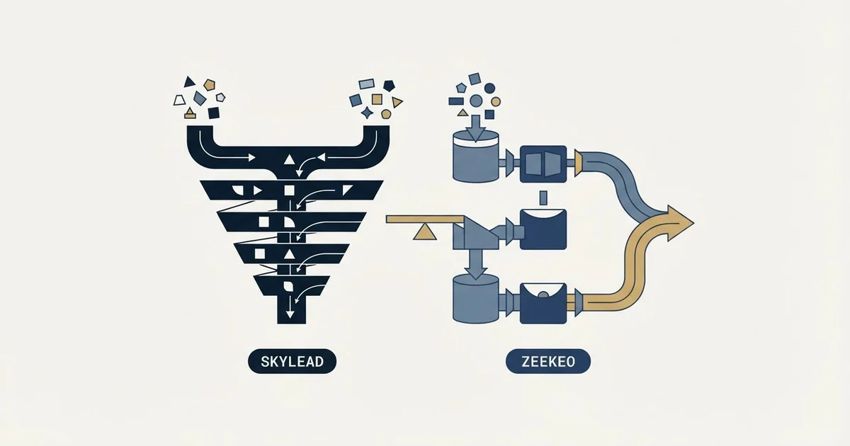 Editorial illustration for Skylead vs Zeekeo