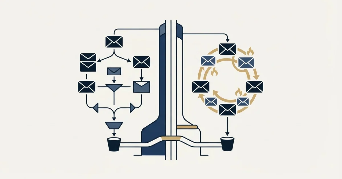 Editorial illustration for SmartReach.io vs Warmy