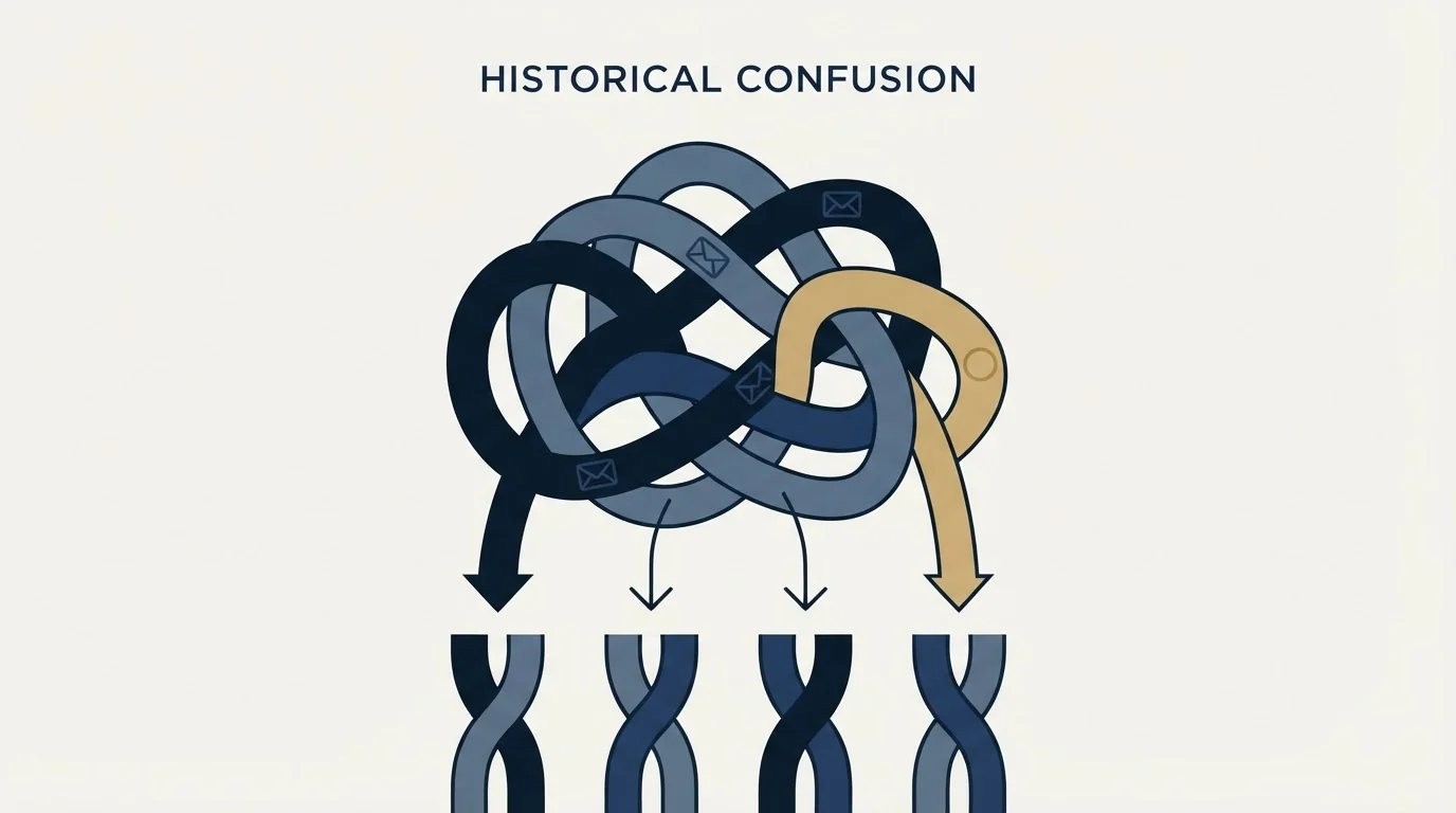 Section illustration: Port has a history, and the history is the confusion