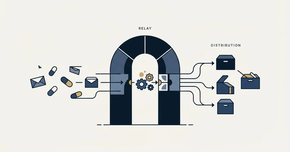 Editorial illustration for SMTP Relay