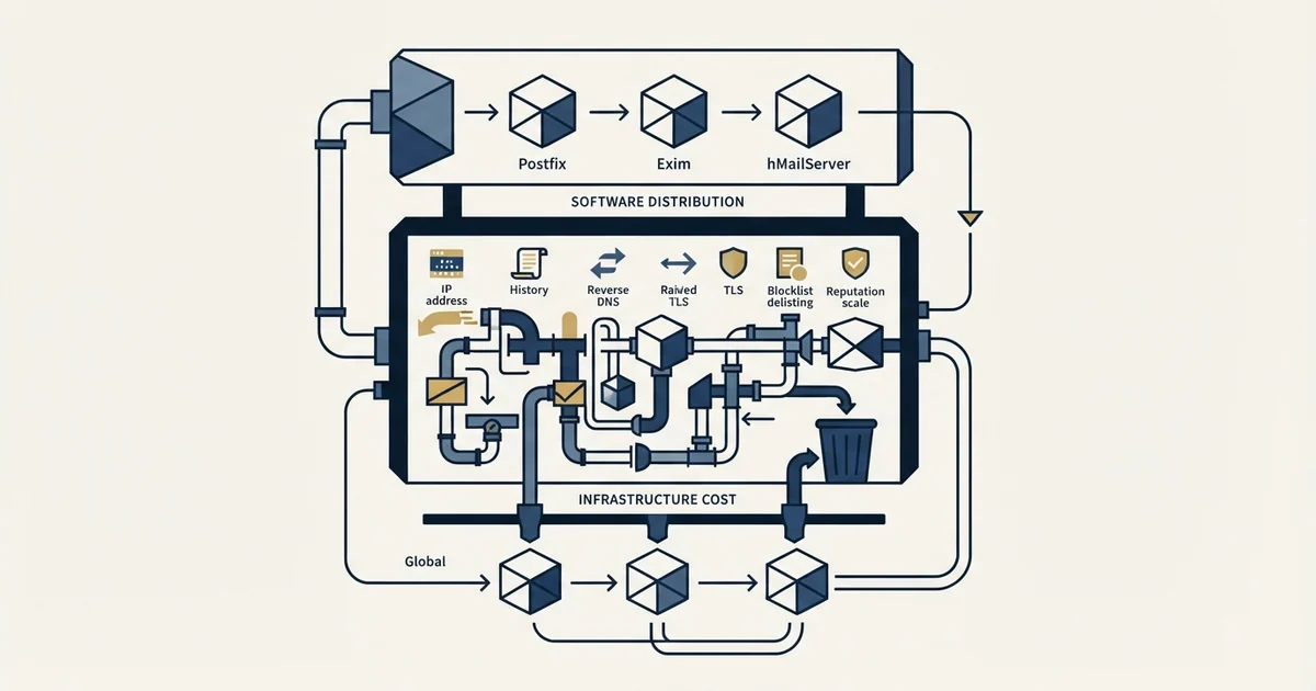 Editorial illustration for SMTP Server Software