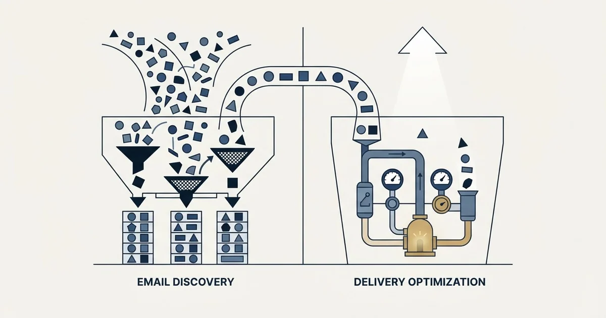 Editorial illustration for Snov.io vs Warmy