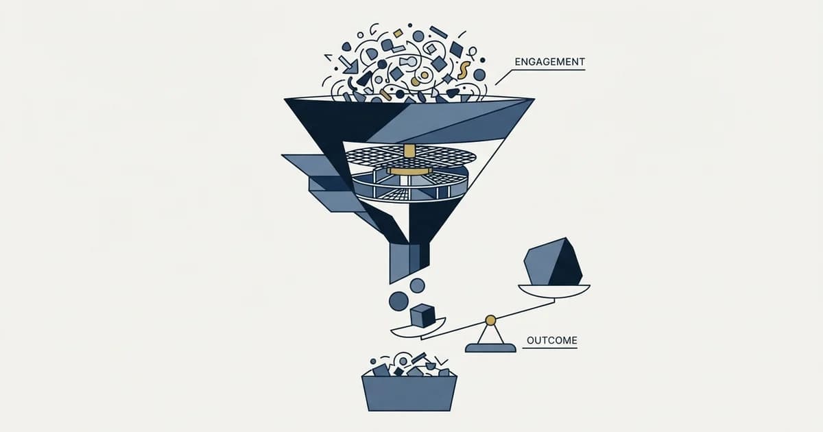 Editorial illustration for Social Selling Index
