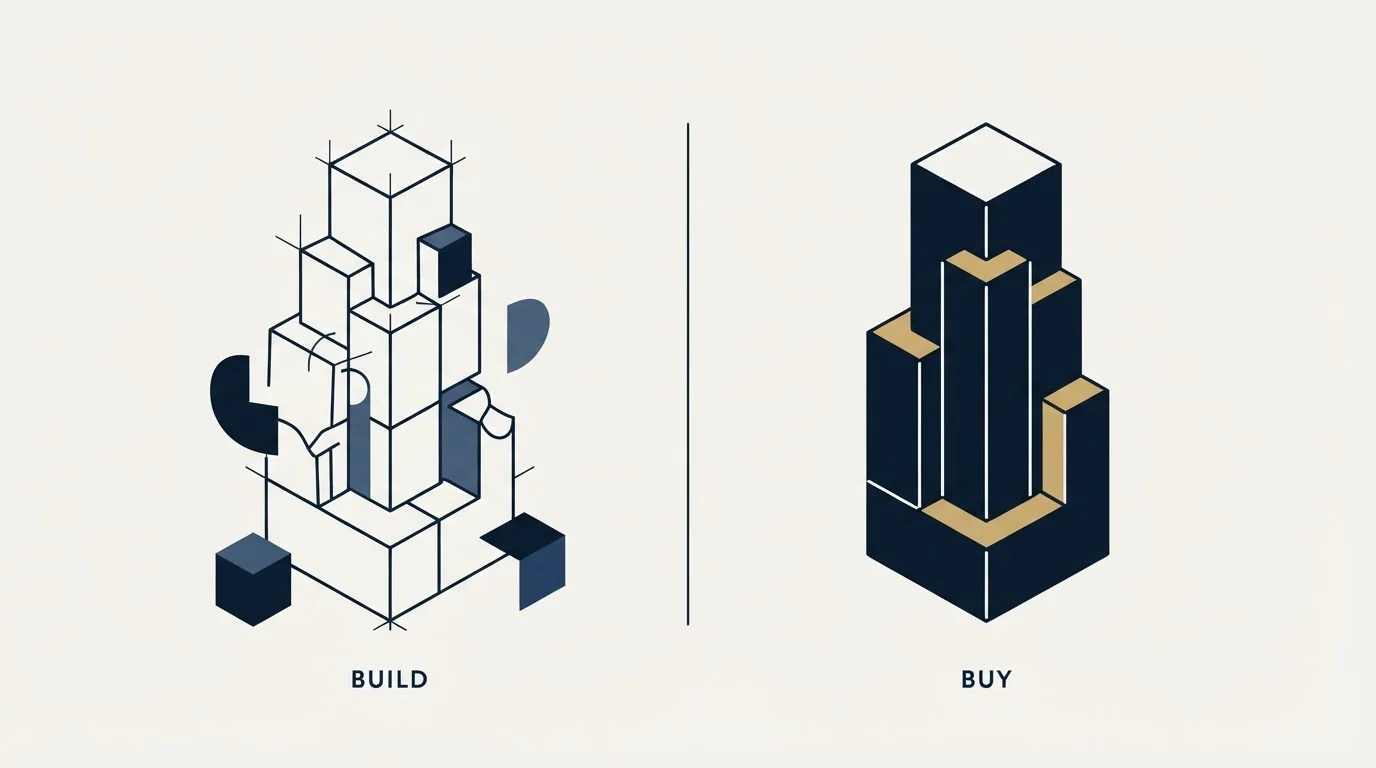 Section illustration: The build-or-buy version of the same question