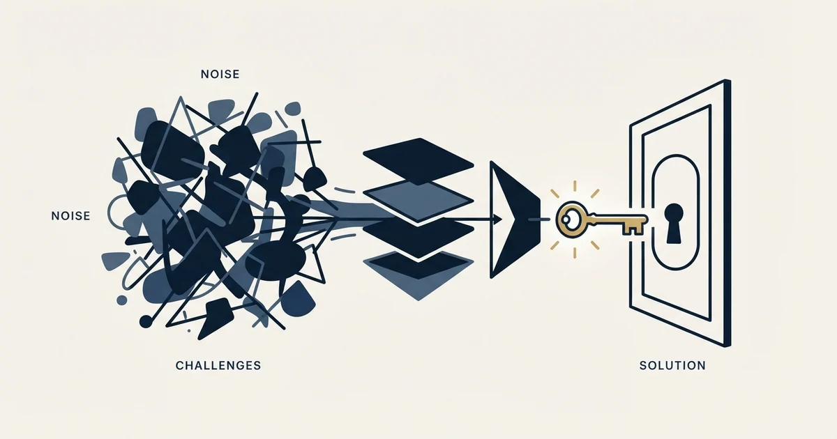 Editorial illustration for Solution Selling