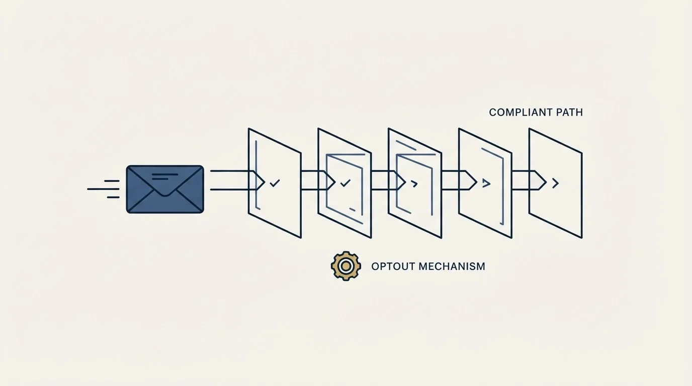 Section illustration: What compliant US outbound looks like in practice
