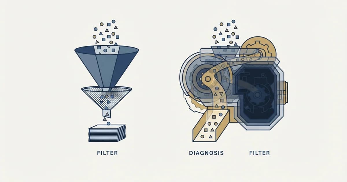 Editorial illustration for Spam Filter