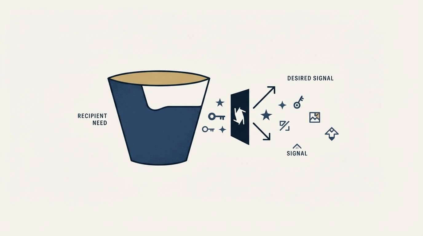 Section illustration: What the receiving side actually asks for