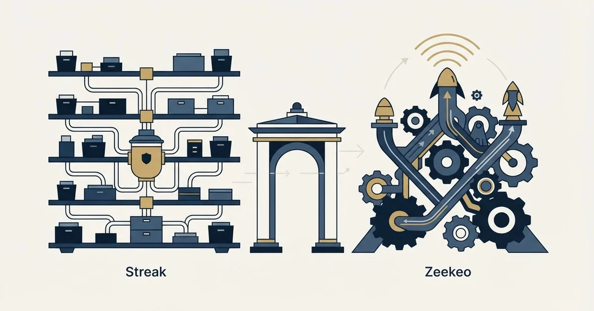 Editorial illustration for Streak vs Zeekeo