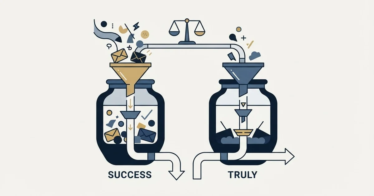 Editorial illustration for Success.ai vs TrulyInbox