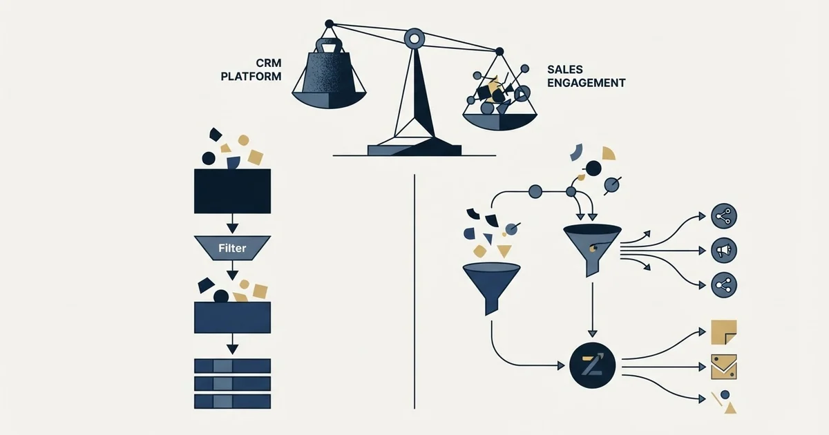 Editorial illustration for SugarCRM vs Zeliq