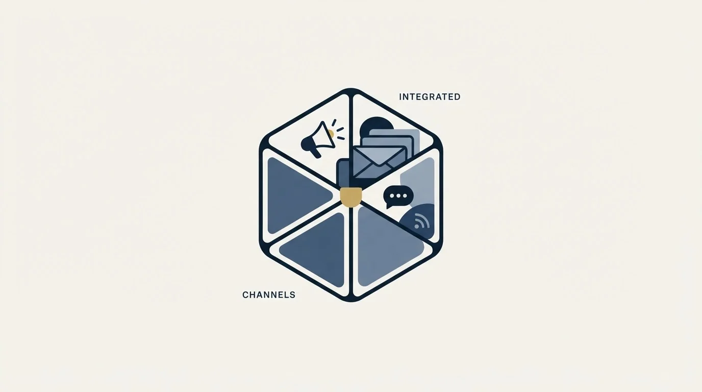 Section illustration: What sits inside the multi-channel bundle