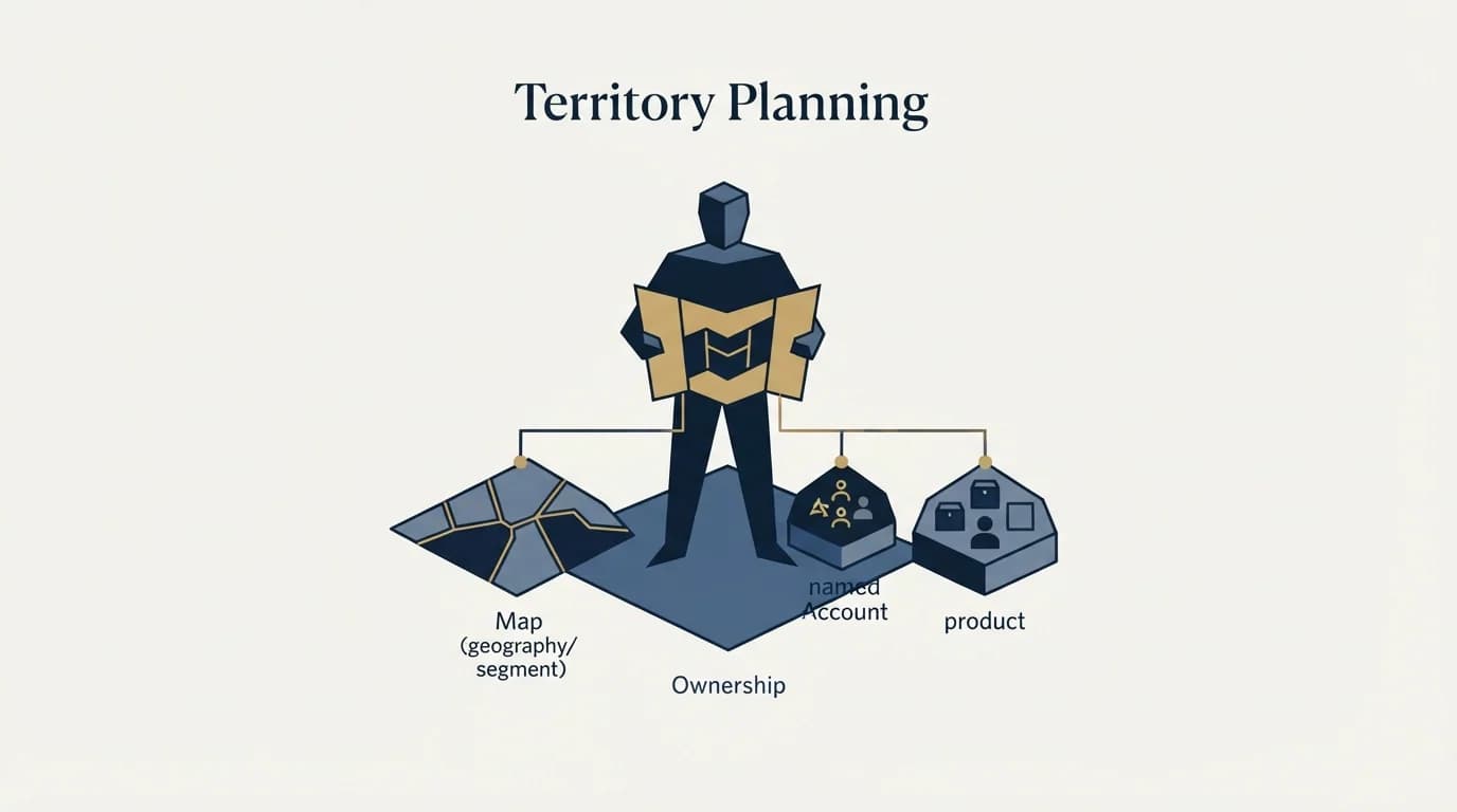 Section illustration: Who owns it, and the three artefacts it produces