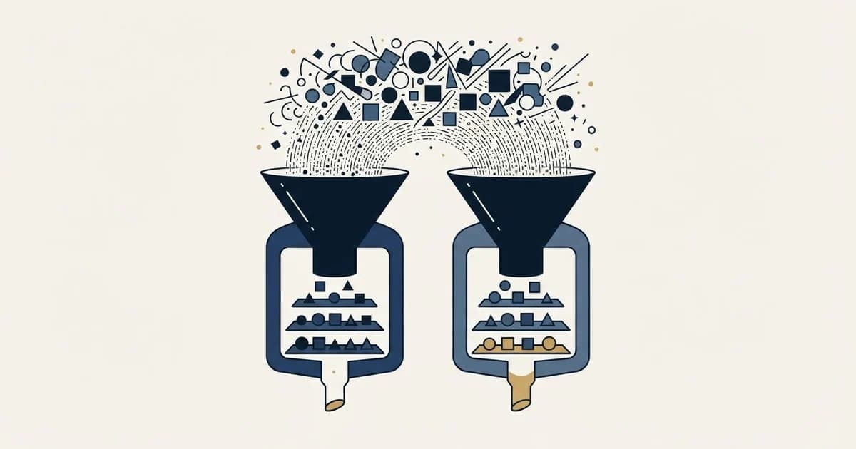 Editorial illustration for TheirStack vs VoilaNorbert