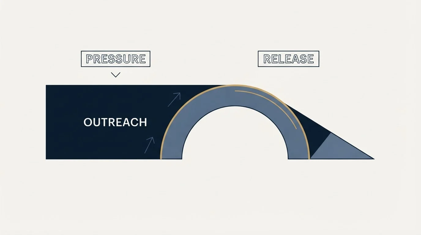 Section illustration: Why the "graceful decline" device does most of the work