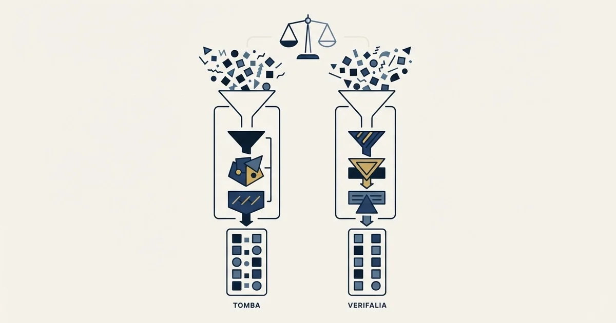 Editorial illustration for Tomba vs Verifalia