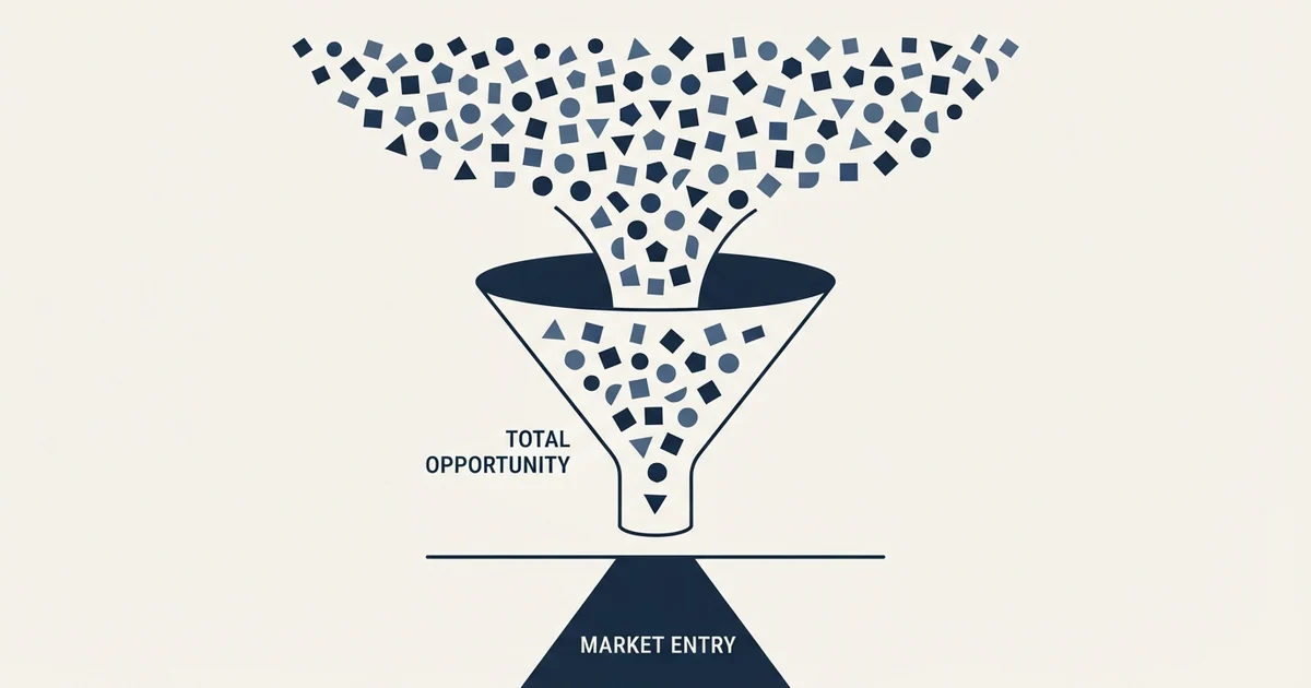 Editorial illustration for Total Addressable Market