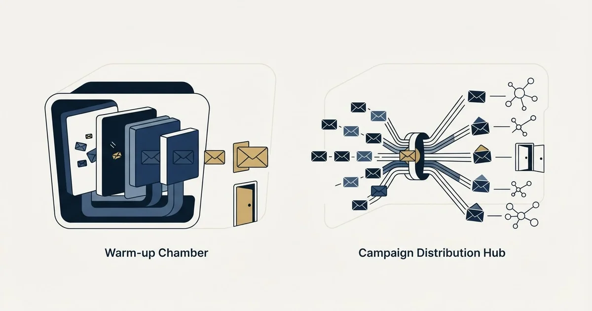 Editorial illustration for TrulyInbox vs Yet Another Mail Merge