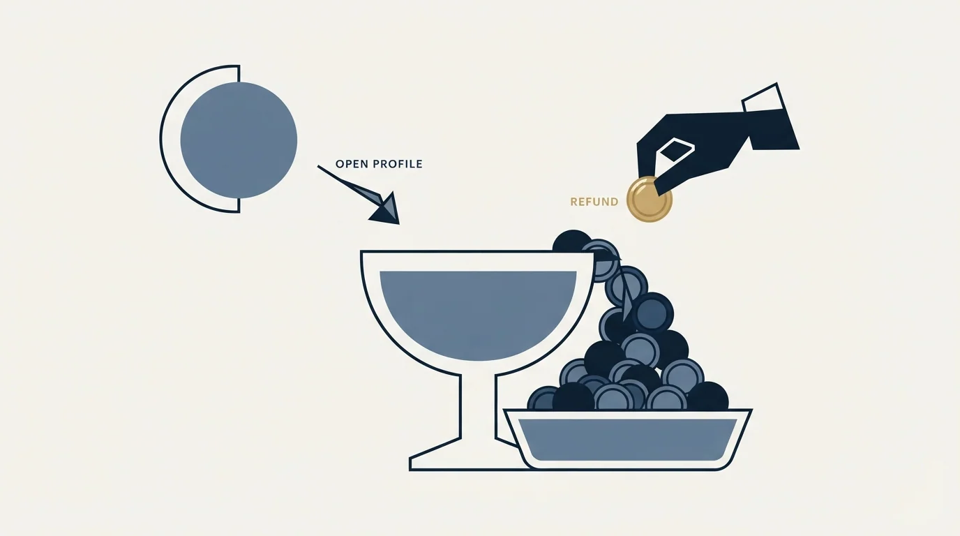Section illustration: The refund rule does more than Open Profile does