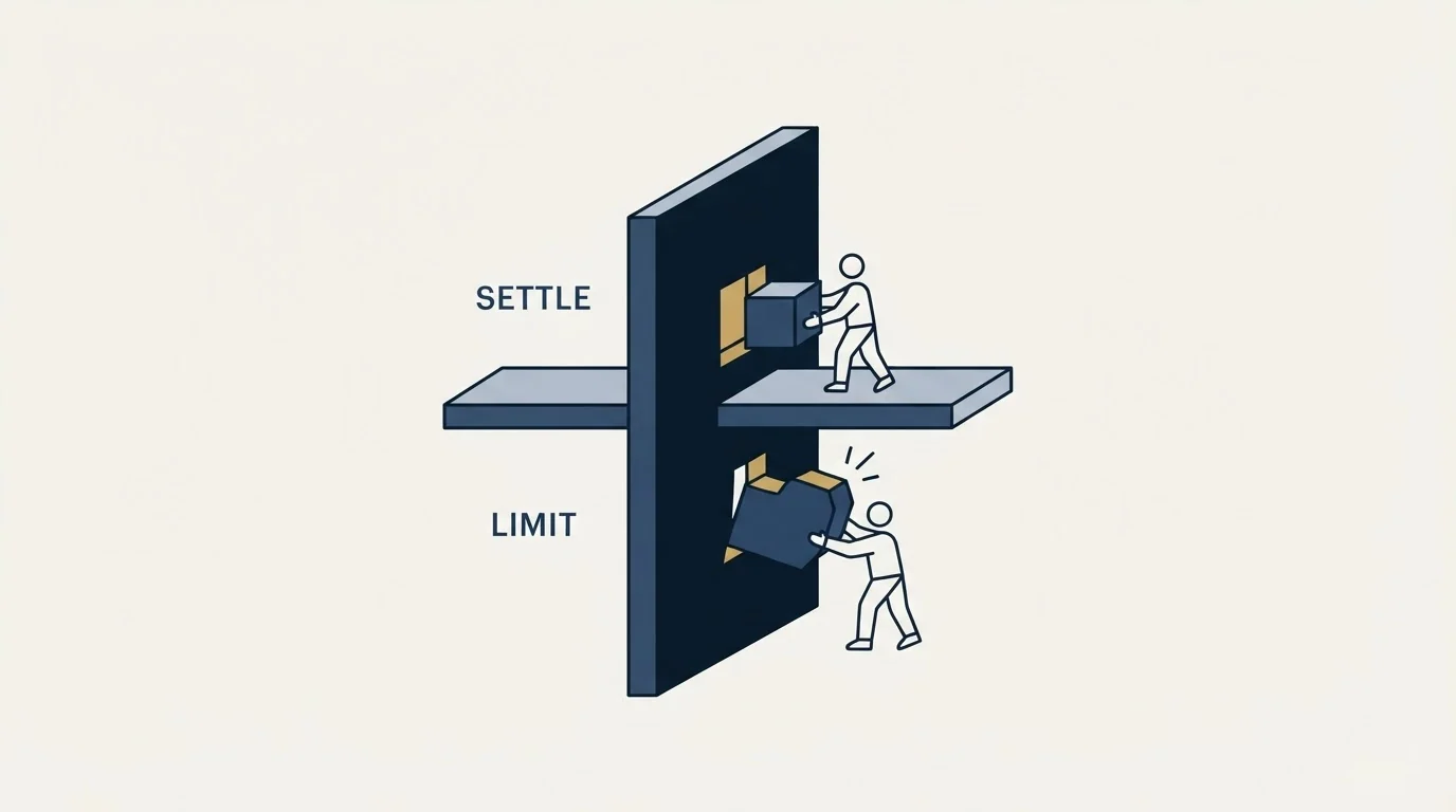 Section illustration: What the free trial can and cannot settle
