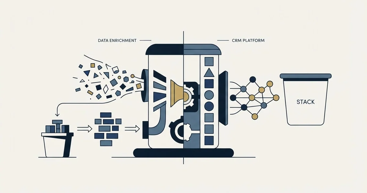 Editorial illustration for UpLead vs Vtiger