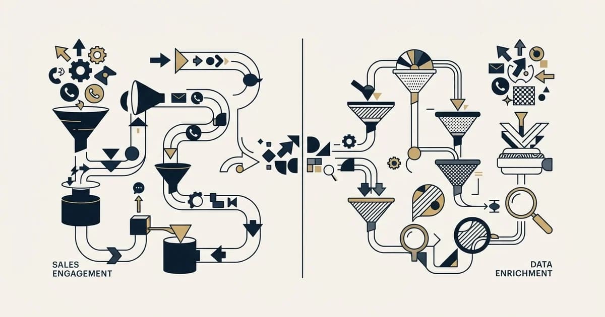 Editorial illustration for Vanillasoft vs VoilaNorbert