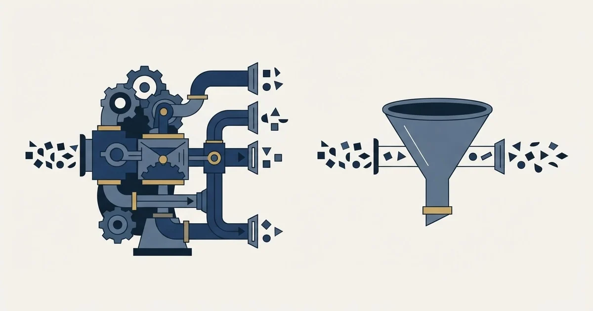Editorial illustration for Vanillasoft vs Yet Another Mail Merge