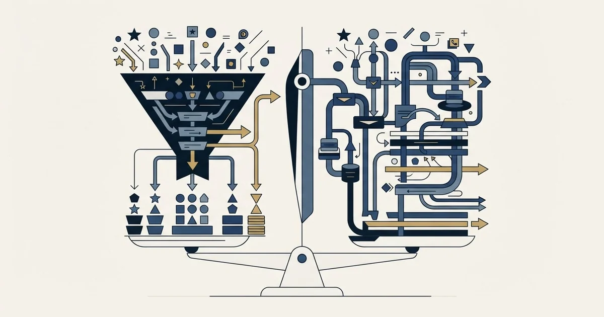 Editorial illustration for Vanillasoft vs Yesware